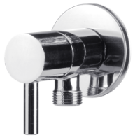 Nickel-Plated Angle Valve with Ceramic Headwork 1001