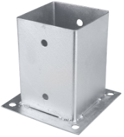 Applied Casing for Wooden Post