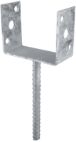 U Post Base With Stem SU for Wood