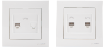 ST Telephone Socket 2002 / T: Double