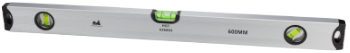 White Spirit Level with 3 Indicators