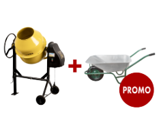 Concrete Mixer 2051 + Wheelbarrow Promo 1+1 BuildXell®