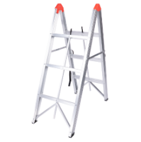 Double Folding Aluminium Ladder EvoTools®