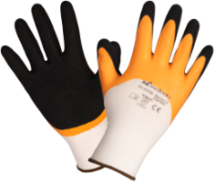 Polyester Gloves, Latex Coated - Soft Touch