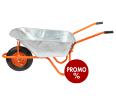 Promo Package Wheelbarrow Type A85 with Pneumatic Wheel and Metal Rim