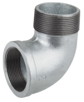 Galvanized Elbow F-M 92 Evo