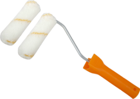 Mini Acrylic Roller, Yellow Pile + Refill