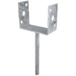 U Post Base With Stem SU for Wood