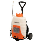 Sprayer with Battery and Transport Wheels