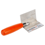 Interior Corner Stainless Steel Trowel with Wooden Handle