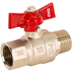 Ball Valve - Butterfly Handle F-M 1048