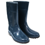 Women's Blue PVC Boots C10