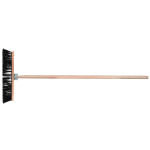 Broom with Metal Coupling and Handle