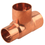 Copper Reducing Tee