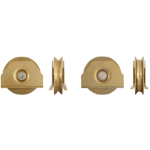 Semi-Recessed Weldable Sliding Gate Wheel with Bearing