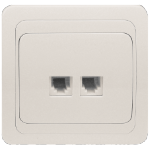 ST Double Telephone Socket